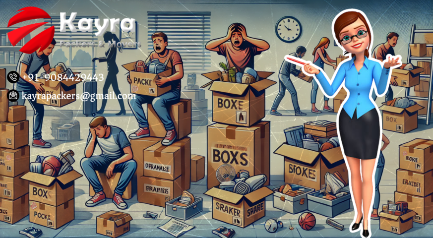 Common packing errors that people make