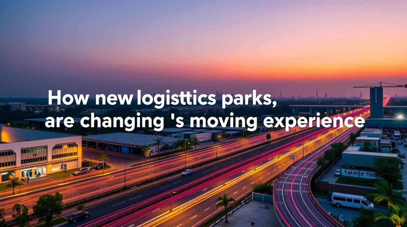 How New Logistics Parks Are Changing India’s Moving Experience
